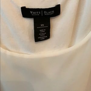 White House Black Market Tops - White Flowy & Layered Tank Top White House Black Market Tops - White Flowy & Layered Tank Top